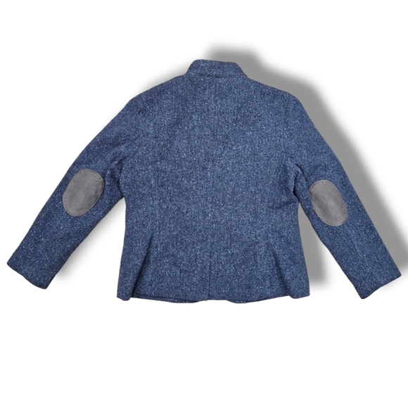 LL BEAN HERRINGBONE ITALIAN TWEED JACKET - Picture 5 of 6